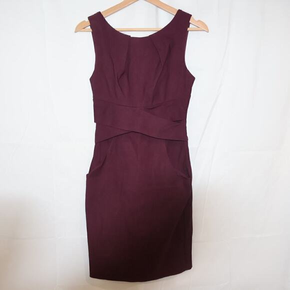 Teeze Me Body Con Purple Dress X front, Sleeveless Size 3 Women - Picture 1 of 16
